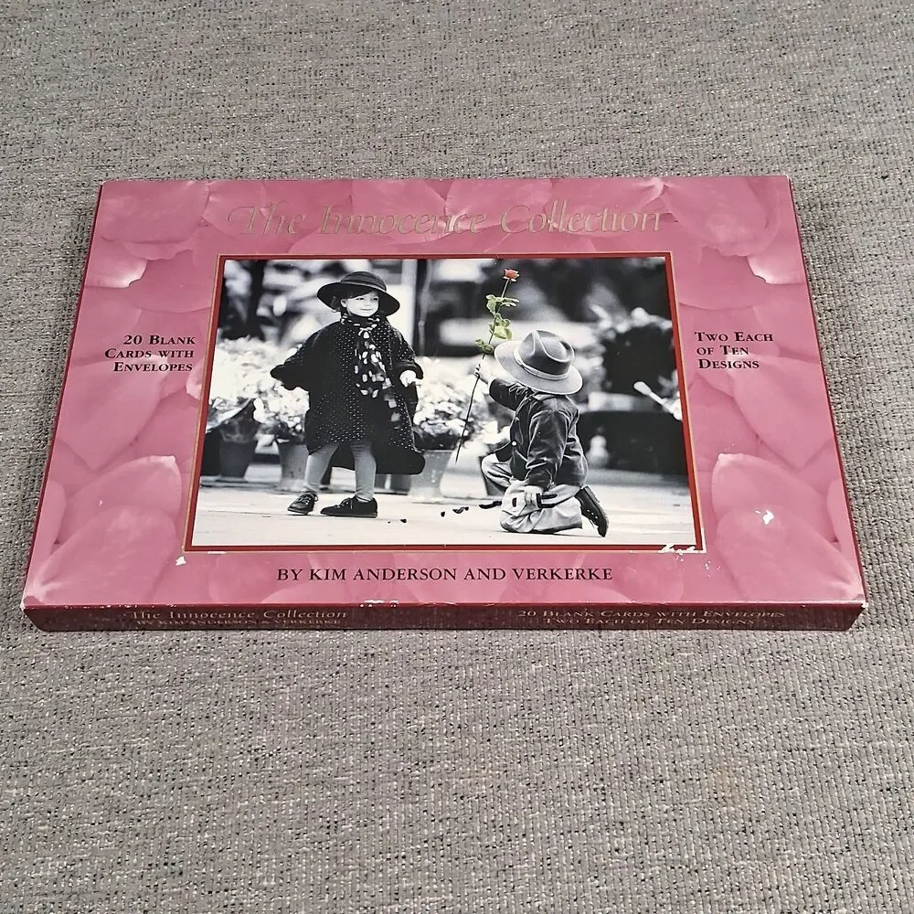Kim Anderson The Innocence Collection Blank Cards 20 Cards/Envelopes